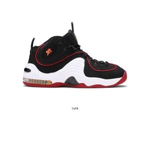 Nike Black and Red Sneakers